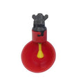 1 Pcs Chicken Drinking Cup Automatic Drinker Chicken Feeder  Plastic Poultry Water Drinking Cups Easy Installation With Screws JadeMoghul Inc. 