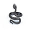 1 Piece European New Retro Punk Exaggerated Spirit Snake Ring Fashion Personality Stereoscopic Opening Adjustable Ring Jewelry AExp