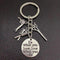 1 piece hairdresser keychain comb hair dryer scissors key chain alloy keychain women men jewelry barber gift AExp