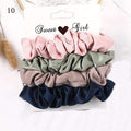 1 Set Scrunchies Hair Ring Candy Color Hair Ties Rope Autumn Winter Women Ponytail Hair Accessories 4-6Pcs Girls Hairbands Gifts AExp