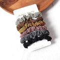 1 Set Scrunchies Hair Ring Candy Color Hair Ties Rope Autumn Winter Women Ponytail Hair Accessories 4-6Pcs Girls Hairbands Gifts AExp