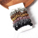 1 Set Scrunchies Hair Ring Candy Color Hair Ties Rope Autumn Winter Women Ponytail Hair Accessories 4-6Pcs Girls Hairbands Gifts AExp