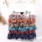 1 Set Scrunchies Hair Ring Candy Color Hair Ties Rope Autumn Winter Women Ponytail Hair Accessories 4-6Pcs Girls Hairbands Gifts AExp