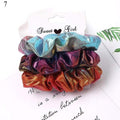 1 Set Scrunchies Hair Ring Candy Color Hair Ties Rope Autumn Winter Women Ponytail Hair Accessories 4-6Pcs Girls Hairbands Gifts AExp