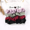 1 Set Scrunchies Hair Ring Candy Color Hair Ties Rope Autumn Winter Women Ponytail Hair Accessories 4-6Pcs Girls Hairbands Gifts AExp