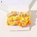 1 Set Scrunchies Hair Ring Candy Color Hair Ties Rope Autumn Winter Women Ponytail Hair Accessories 4-6Pcs Girls Hairbands Gifts AExp