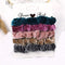 1 Set Scrunchies Hair Ring Candy Color Hair Ties Rope Autumn Winter Women Ponytail Hair Accessories 4-6Pcs Girls Hairbands Gifts AExp