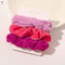 1 Set Scrunchies Hair Ring Candy Color Hair Ties Rope Autumn Winter Women Ponytail Hair Accessories 4-6Pcs Girls Hairbands Gifts AExp