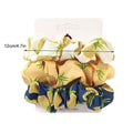 1 Set Scrunchies Hair Ring Candy Color Hair Ties Rope Autumn Winter Women Ponytail Hair Accessories 4-6Pcs Girls Hairbands Gifts AExp