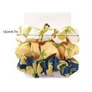1 Set Scrunchies Hair Ring Candy Color Hair Ties Rope Autumn Winter Women Ponytail Hair Accessories 4-6Pcs Girls Hairbands Gifts AExp