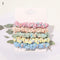 1 Set Scrunchies Hair Ring Candy Color Hair Ties Rope Autumn Winter Women Ponytail Hair Accessories 4-6Pcs Girls Hairbands Gifts AExp