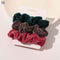 1 Set Scrunchies Hair Ring Candy Color Hair Ties Rope Autumn Winter Women Ponytail Hair Accessories 4-6Pcs Girls Hairbands Gifts AExp