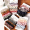 1 Set Scrunchies Hair Ring Candy Color Hair Ties Rope Autumn Winter Women Ponytail Hair Accessories 4-6Pcs Girls Hairbands Gifts AExp