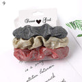 1 Set Scrunchies Hair Ring Candy Color Hair Ties Rope Autumn Winter Women Ponytail Hair Accessories 4-6Pcs Girls Hairbands Gifts AExp