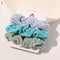 1 Set Scrunchies Hair Ring Candy Color Hair Ties Rope Autumn Winter Women Ponytail Hair Accessories 4-6Pcs Girls Hairbands Gifts AExp