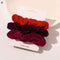 1 Set Scrunchies Hair Ring Candy Color Hair Ties Rope Autumn Winter Women Ponytail Hair Accessories 4-6Pcs Girls Hairbands Gifts AExp
