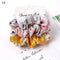 1 Set Scrunchies Hair Ring Candy Color Hair Ties Rope Autumn Winter Women Ponytail Hair Accessories 4-6Pcs Girls Hairbands Gifts AExp