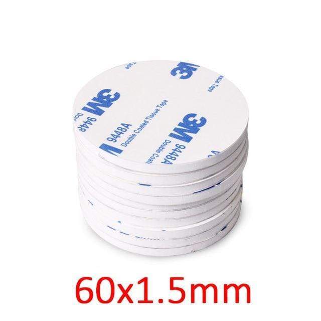 10-100pcs 3M Strong Pad Mounting Tape Double Sided Adhesive Acrylic Foam Tape Two Sides Mounting Sticky Tape Black Multiple size AExp