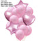 10/14pcs Mixed Metallic Balloons Heart Star Gold Confetti Balloon Birthday Party Decorate Kids Adult Air Balls Wedding Globos
