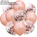 10/14pcs Mixed Metallic Balloons Heart Star Gold Confetti Balloon Birthday Party Decorate Kids Adult Air Balls Wedding Globos