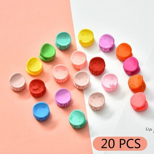 10/20/30/50 Pcs/Bag Cute Girls Women Flower Crown Animals Baby Hair Claws Children Hairpins Hair Clips Kid Hair Accessories Set AExp