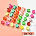 10/20/30/50 Pcs/Bag Cute Girls Women Flower Crown Animals Baby Hair Claws Children Hairpins Hair Clips Kid Hair Accessories Set AExp