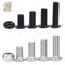 10/50pcs M2 M2.5 M3 M4 M5 M6 304 A2-70 Stainless Steel Black grade 10.9 ISO7380 Hexagon Hex Socket Head Button Allen Bolt Screw JadeMoghul Inc. 