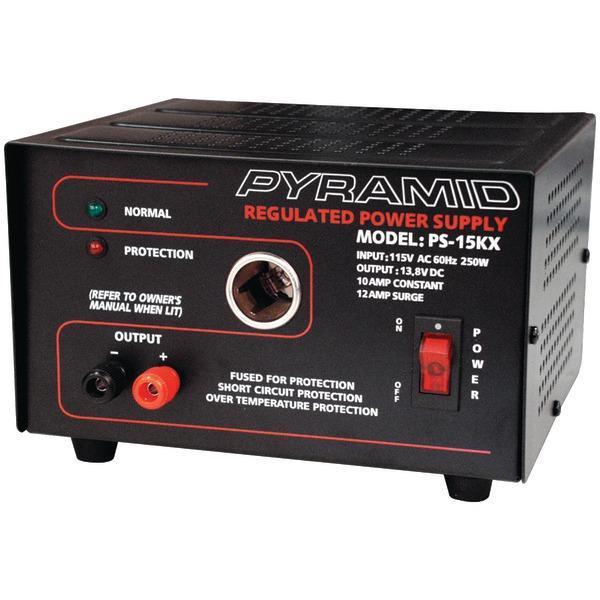 10-Amp Power Supply with Car-Charger Adapter-Power Distribution & Supplies-JadeMoghul Inc.