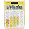 10-Digit Calculator (Yellow)-Calculators, Label Printers & Accessories-JadeMoghul Inc.