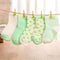 10 pieces/lot=5pair Cotton Baby Socks Newborn Floor Socks Girl and Boy Short Socks-Army Green-Newborn-JadeMoghul Inc.