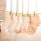 10 pieces/lot=5pair Cotton Baby Socks Newborn Floor Socks Girl and Boy Short Socks-Brown-Newborn-JadeMoghul Inc.