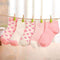 10 pieces/lot=5pair Cotton Baby Socks Newborn Floor Socks Girl and Boy Short Socks-Pink-Newborn-JadeMoghul Inc.