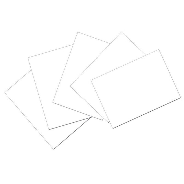 (10 PK) INDEX CARDS 4X6 PLAIN-Arts & Crafts-JadeMoghul Inc.