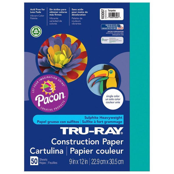 (10 PK) TRU RAY 9X12 TURQUOISE-Arts & Crafts-JadeMoghul Inc.