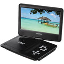 10" Portable DVD Player with 5-Hour Battery-DVD Players & Recorders-JadeMoghul Inc.