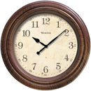 10" Realistic Woodgrain Wall Clock-Household Equipment & Accessories-JadeMoghul Inc.
