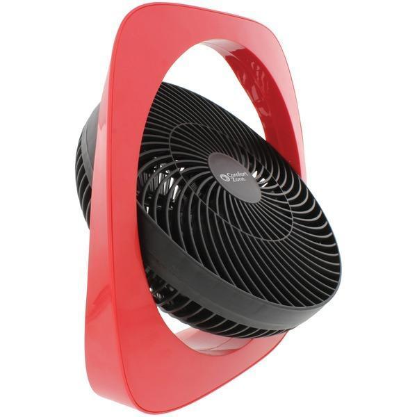 10" Square Turbo Fan (Red/Black)-Home Appliance-JadeMoghul Inc.