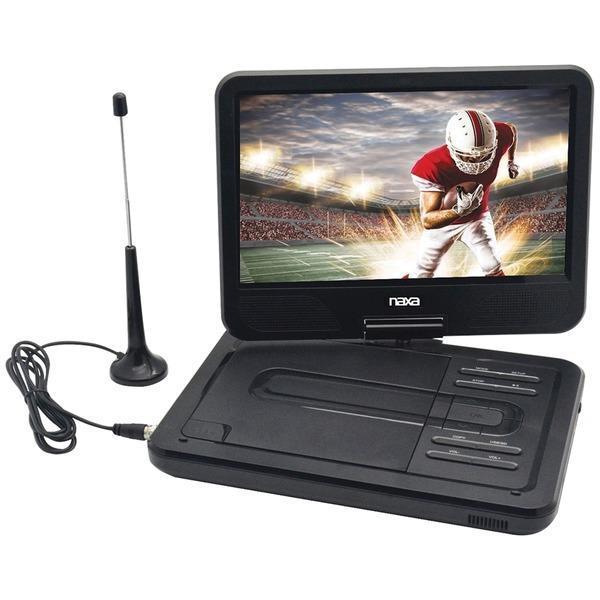 10" TFT LCD Swivel-Screen Portable DVD/TV/USB/SD(TM) Card Player-DVD Players & Recorders-JadeMoghul Inc.