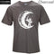 100% cotton digging the moon print casual mens o-neck t shirts fashion men's tops men T-shirt short sleeve men tshirt 2017-tan-XS-JadeMoghul Inc.