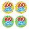 100 DAYS SMARTER WEAR EM BADGES-Learning Materials-JadeMoghul Inc.