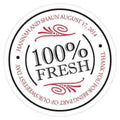 100% Fresh Small Sticker Cherry (Pack of 1)-Wedding Favor Stationery-Berry-JadeMoghul Inc.