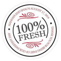 100% Fresh Small Sticker Cherry (Pack of 1)-Wedding Favor Stationery-Lemon Yellow-JadeMoghul Inc.