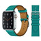 100% Genuine Cow Leather loop Bracelet Belt Band for Apple Watch 6 SE 5 4 42MM 38MM 44MM 40MM Strap for iWatch 6 5 4 Wristband JadeMoghul Inc. 