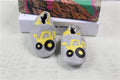 100% Genuine Leather Baby Boys Shoes Baby Moccasins Crown and Stars Soft Bottom First Walkers Free shipping-C14-4.5-JadeMoghul Inc.