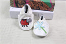 100% Genuine Leather Baby Boys Shoes Baby Moccasins Crown and Stars Soft Bottom First Walkers Free shipping-C15-4.5-JadeMoghul Inc.