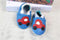 100% Genuine Leather Baby Boys Shoes Baby Moccasins Crown and Stars Soft Bottom First Walkers Free shipping-C23-4.5-JadeMoghul Inc.