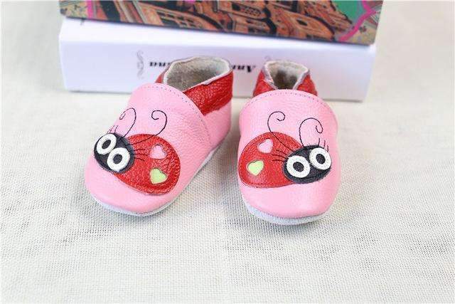 100% Genuine Leather Baby Boys Shoes Baby Moccasins Crown and Stars Soft Bottom First Walkers Free shipping-C6-4.5-JadeMoghul Inc.