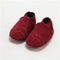 100% Genuine Leather Baby Boys Shoes Baby Moccasins Crown and Stars Soft Bottom First Walkers Free shipping-Dark red-4.5-JadeMoghul Inc.