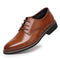 100% Genuine Leather Mens Dress Shoes / High Quality Oxford Shoes-yellow-6.5-JadeMoghul Inc.