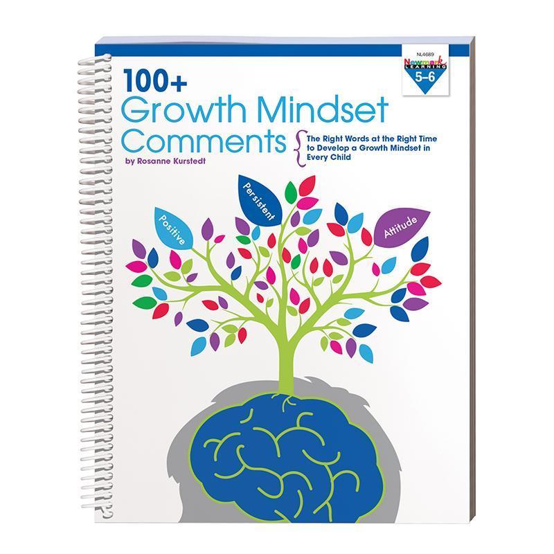 100 GROWTH MINDST COMMENTS GR 5/6-Learning Materials-JadeMoghul Inc.